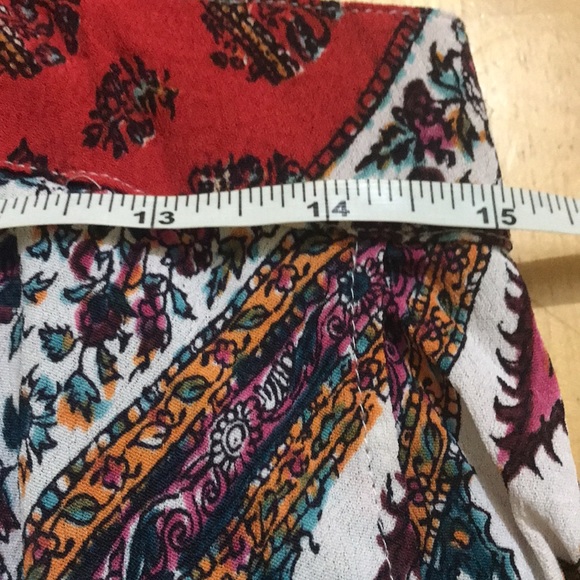 Boho Print Maxi Skirt w/ Pockets! - Picture 10 of 10